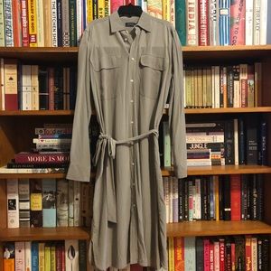 Ralph Lauren silk shirt dress